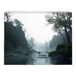 Galactische Riviervallei Illustratie – Sterreflect Kalender