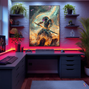 Galactische Ronin – Het Kosmische Zwaard Poster