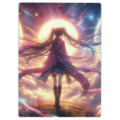 Galactische schemering: fluisteren van de kosmos klembord (Achterkant)