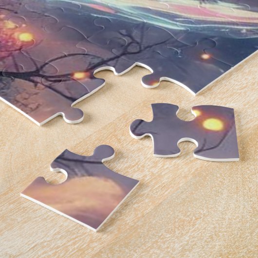 Galactische schemering: fluisteren van de kosmos legpuzzel (Zijkant)