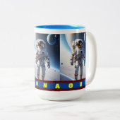 Galactische Sereniteit: Koffie Mok (Voorkant rechts)