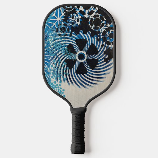 galactische spin pickleball paddle (Achterkant)
