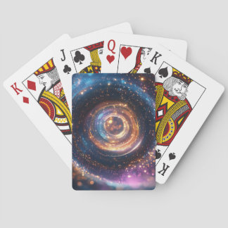 Galactische Spiraal: Dans van de Kosmos Pokerkaarten