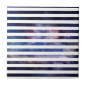 Galactische strepen tegeltje (Voorkant)