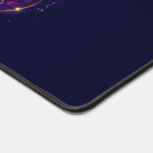 Galactische tijger, opvallende neondieren bureaumat (Hoek)