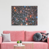 Galactische uitstulping van de Melkweg. Canvas Afdruk (Insitu (Woonkamer))