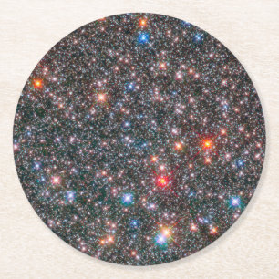 Galactische uitstulping van de Melkweg. Ronde Kartonnen Onderzetter