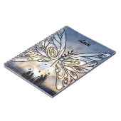 Galactische vlinder notitieboek (Linkerzijde)