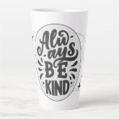 Galactische Vriendelijkheid: Altijd Vriendelijk zi Latte Mok (Voorkant)