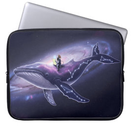 Galactische Walvis Laptophoes Laptop Sleeve