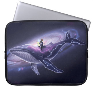 Galactische Walvis Laptophoes Laptop Sleeve