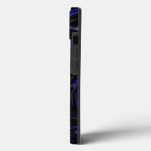 Galactische Werveling: het blauwe en zwarte ruimte Case-Mate iPhone Case (Achterkant / Links)
