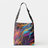 Galactische wervelingen crossbody tas (Achterkant)