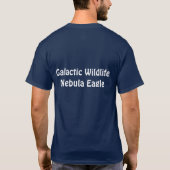 Galactische Wilde Nevel Arend T-shirt (Achterkant)