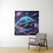 galactische Zee schildpad Wandkleed (In situ)