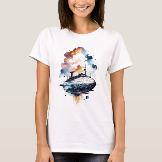 Galactische Zeppelin T-shirt (Voorkant)