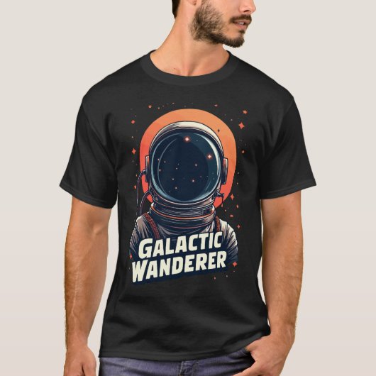 Galactische Zwerver T-shirt (Voorkant)