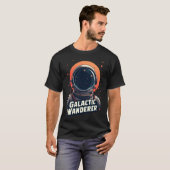 Galactische Zwerver T-shirt (Voorkant volledig)