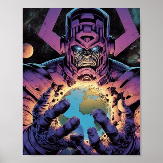 Galactus Devours Poster (Voorkant)