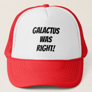 Galactus had gelijk! trucker pet