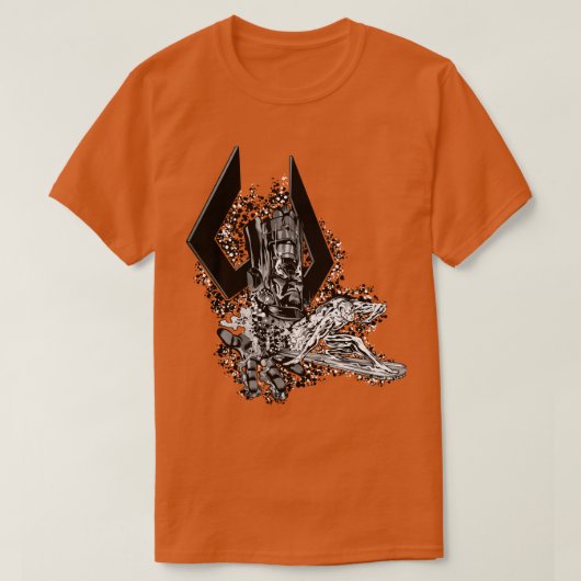 Galactus Silver SurferPerfect cadeau voor mannen e T-shirt (Design voorkant)