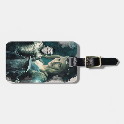 Galadriel, ELROND™ en Gandalf grafische kaart Bagagelabel (Voorkant horizontaal)