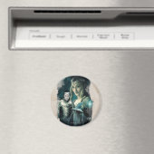 Galadriel, ELROND™ en Gandalf grafische kaart Magneet (Insitu (Vaatwasser))