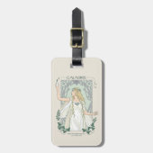 Galadriel Licht van Valinor Grafisch Bagagelabel (Voorkant verticaal)