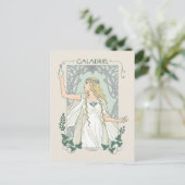 Galadriel Licht van Valinor Grafisch Briefkaart (Staand voorkant)