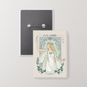 Galadriel Licht van Valinor Grafisch Button (Voorkant / Achterkant)