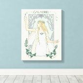 Galadriel Licht van Valinor Grafisch Canvas Afdruk (Insitu (Houten vloer))