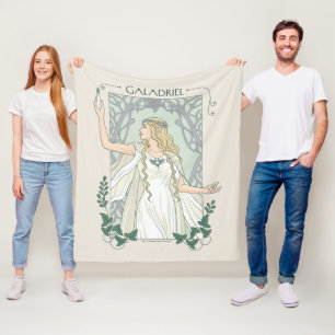 Galadriel Licht van Valinor Grafisch Fleece Deken