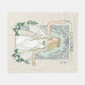 Galadriel Licht van Valinor Grafisch Fleece Deken (Voorkant (Horizontaal))