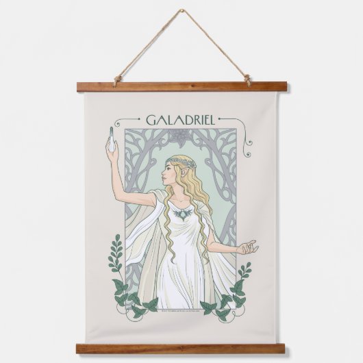 Galadriel Licht van Valinor Grafisch Hangend Wandkleed (Voorkant)