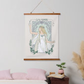 Galadriel Licht van Valinor Grafisch Hangend Wandkleed (Slaapkamer)