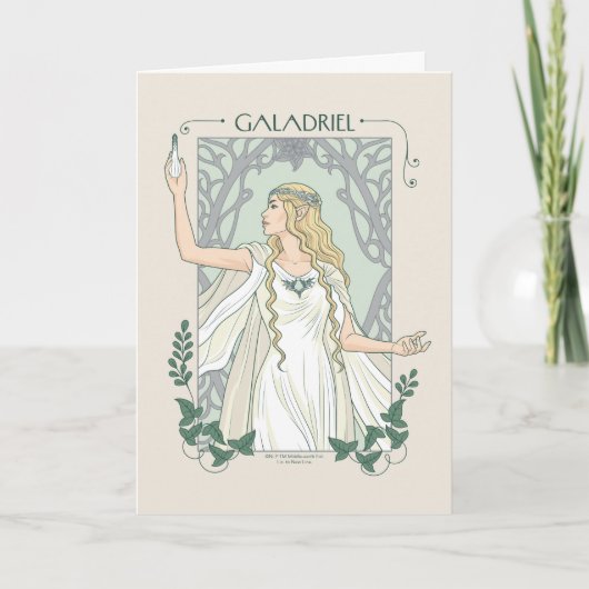 Galadriel Licht van Valinor Grafisch Kaart (Voorkant)