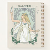 Galadriel Licht van Valinor Grafisch Notitieboek (Achterkant)