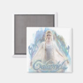 Galadriel met naam magneet (Voorkant / Achterkant)