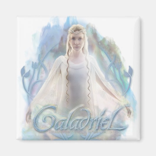 Galadriel met naam magneet (Voorkant)