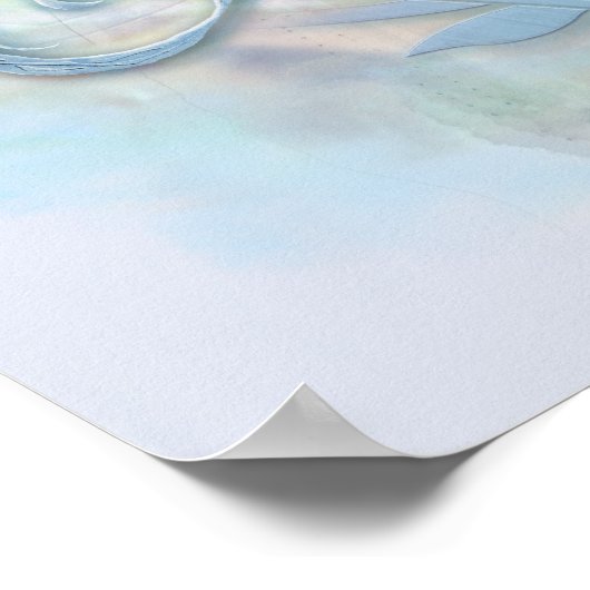 Galadriel met naam poster (Hoek)