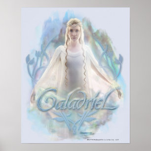 Galadriel met naam poster