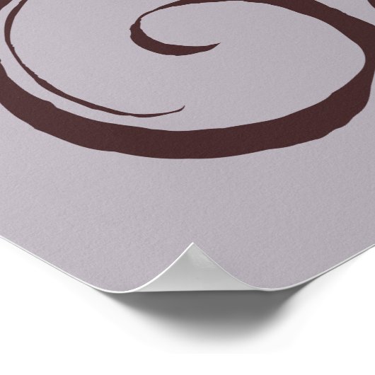 Galadriel Name Solid Poster (Hoek)