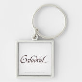 Galadriel Name Solid Sleutelhanger (Voorkant)