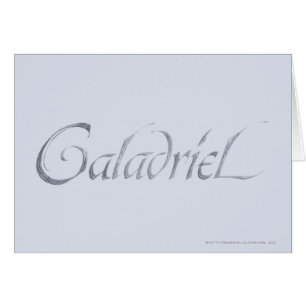 Galadriel Name Textured