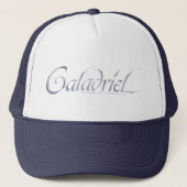 Galadriel Name Textured Trucker Pet (Voorkant)