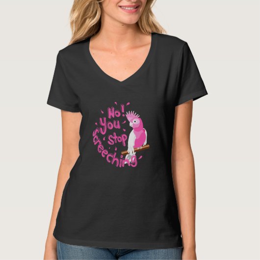 Galah Australische Vogel T-shirt (Voorkant)