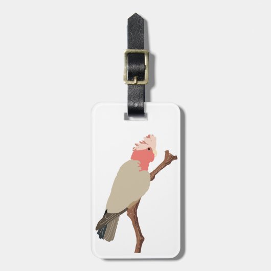 Galah Bagagelabel (Voorkant verticaal)