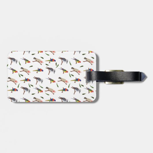 Galah Bagagelabel (Achterkant horizontaal)