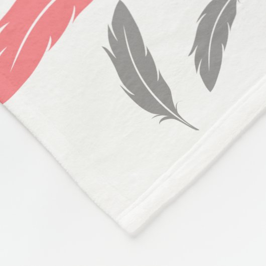 Galah Cockato Blanket Fleece Deken (Hoek)