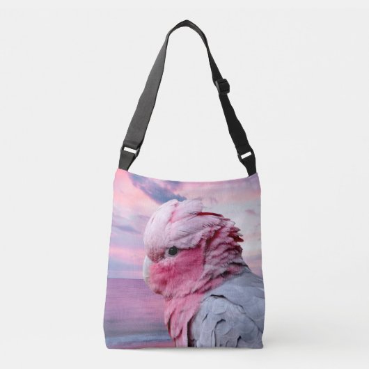 Galah Cockato Crossbody Tas (Voorkant)